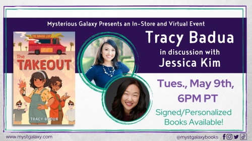 In-Store and Virtual Event – Tracy Badua discussing THE TAKEOUT with Jessica Kim