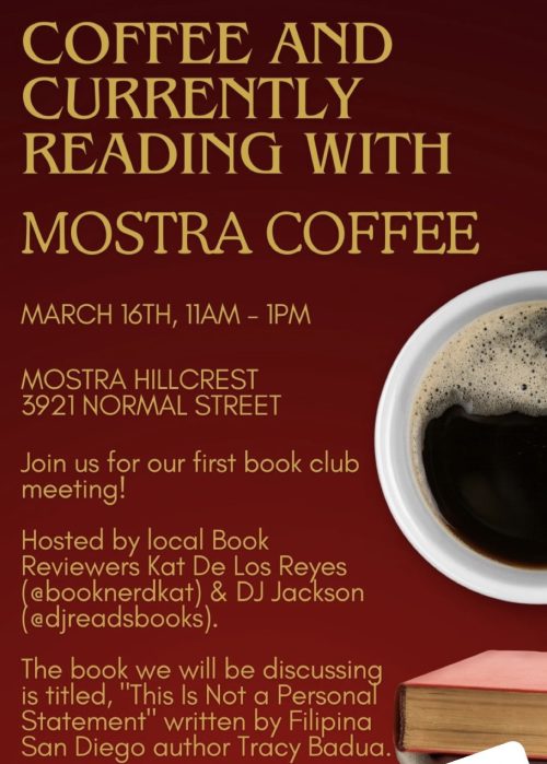 Mostra: Coffee & Currently Reading Book Club *Rescheduled*