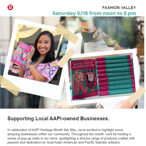 Local AAPI-Owned Business Series at Lululemon Fashion Valley