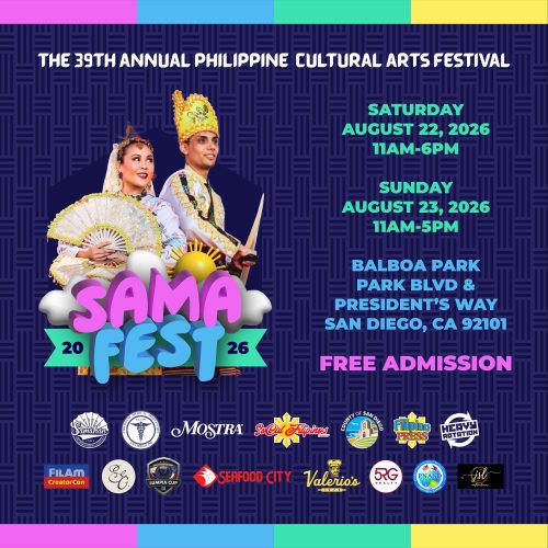 SAMAFEST 2026 – 39th Philippine Cultural Arts Festival at Balboa Park